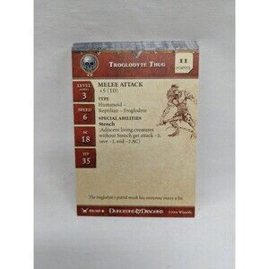 Lot Of (12) Dungeons And Dragons War Drums Miniatures Game Stat Cards